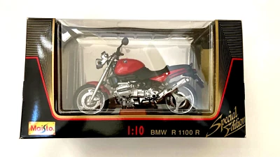 Maisto Die Cast Special Edition BMW R 1100 R 1:10 Motorcycle  - Image 1 of 4