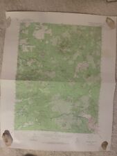 Manzanita Lake CA Vintage Topographical Map 1956 California Quadrangle 18 x 22