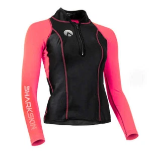 Sharkskin - Women's Pink Performance Long Sleeve - Picture 1 of 11