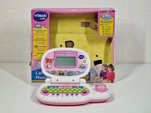 VTech Lern und Musik Laptop Kinder 2-4 Jahre Lernspiele Musik Rosa 80-139554 - Bild 1 von 18