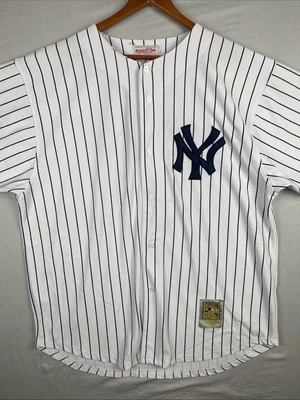 Camiseta Babe Ruth Para Hombres 56 Mitchell & Ness New York Yankees MLB Auténtica Béisbol Foto 1 de 4