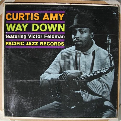 Curtis Amy - Way Down - PACIFIC JAZZ PJ-46 VG+/VG+ MONO Foto 1 de 4