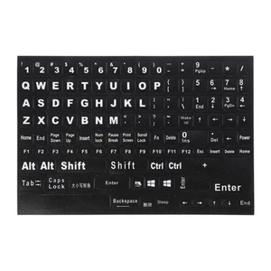 Keyboard Cover Tastaturaufkleber Tastaturschlüsselaufkleber Computer - Afbeelding 1 van 12
