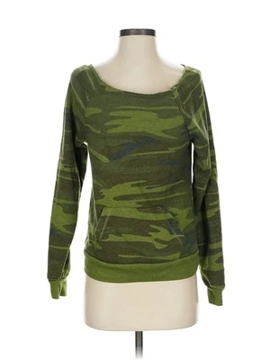 Alternative Earth Women Green Pullover Sweater XS - Image 1 of 4