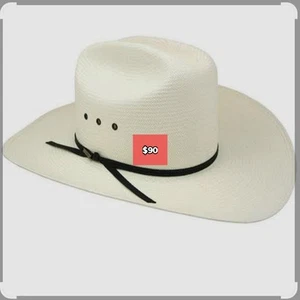 Stetson Rancher 10X Straw Cowboy Hat (Natural) SSRNCHK0140 - Picture 1 of 1