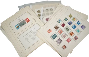 JAPAN 1960s COLLECTION OF 880 STAMPS ALL MINT ON & OFF PAGES (ALL PICTURED) - Picture 1 of 24