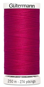 Gutermann 250P-345 Sew-All Thread 274yd-Raspberry - Picture 1 of 1