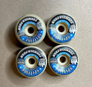 Spitfire Conical Full Skateboard Wheels – 58mm 99du – Lightly Used – Street Park - Picture 1 of 2
