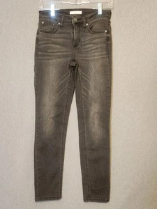 Women's Preppy LC Lauren Conrad Skinny Jeans Black Size 4 - Picture 1 of 9