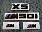 Gloss Black for X5 M50i Emblem Rear and Fender Set. X5 M50i Emblem set BMW X5 M