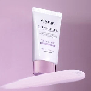 D'ALBA Waterfull Tone-Up Sun Cream (Purple) 1.69oz / 50ml SPF50+ K-Beauty - Picture 1 of 8