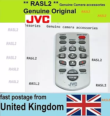 Genuine JVC RM-V718U CAMCORDER REMOTE FOR GR- 24 D33 40 60 D70 D93 D225 CU-VH1EX - Image 1 of 2
