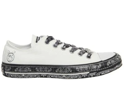 Women's Converse X Miley Cyrus CTAS ALL STAR OX, 162235C Multi Sizes White/Black - Image 1 of 4