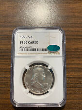 1953-P Franklin Silver Half Dollar 50C NGC PROOF PF PR 66 Cameo (CAM) CAC