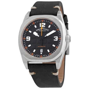 Armand Nicolet JH9 Datum Automatic Black Dial Men's Watch A660HAA-NO-PK4140NR - Picture 1 of 3