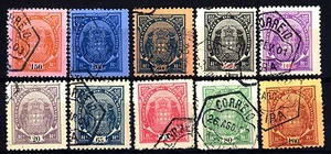 MOSAMBIK (COMPAGNIA DEL) - 1894-1902 - Wappen. Wertziffer in schwarz - Bild 1 von 1