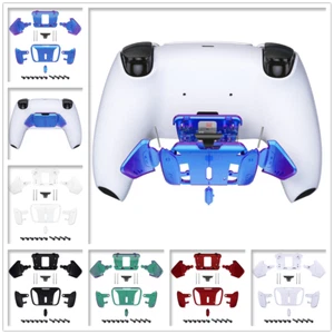 Back Paddles Replacement Redesigned Buttons for PS5 Controller RISE4 Remap Kit - Picture 1 of 60