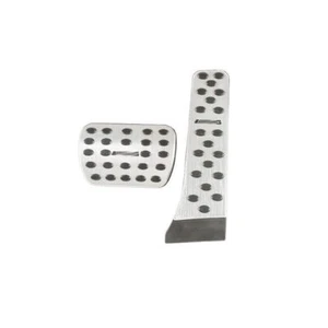 For Benz GLC X254 2023-24 Silver Aluminum Accelerator Brake Pedal Footboard Trim - Picture 1 of 9