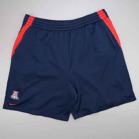 Arizona Wildcats Shorts Mens Large Blue Nike Fit Dry Team Stretch Athletic Cover