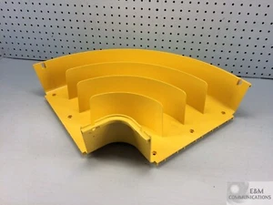 NEW FGS-MH9E-F ADC TE COMMSCOPE FIBERGUIDE 4 x 12 INCH 90 DEGREE HORIZ ELBOW - Picture 1 of 3