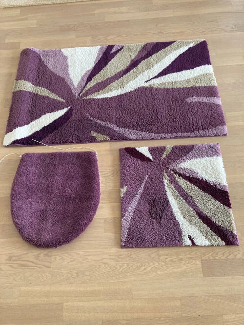 Badgarnitur - Badematten - Set 3teilig - Marke: Grund - Bild 1 von 4