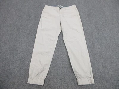 Pantalones de chándal J Crew para hombre 30 rayas grises ligeros informales de bolsillo 30x27 Foto 1 de 4
