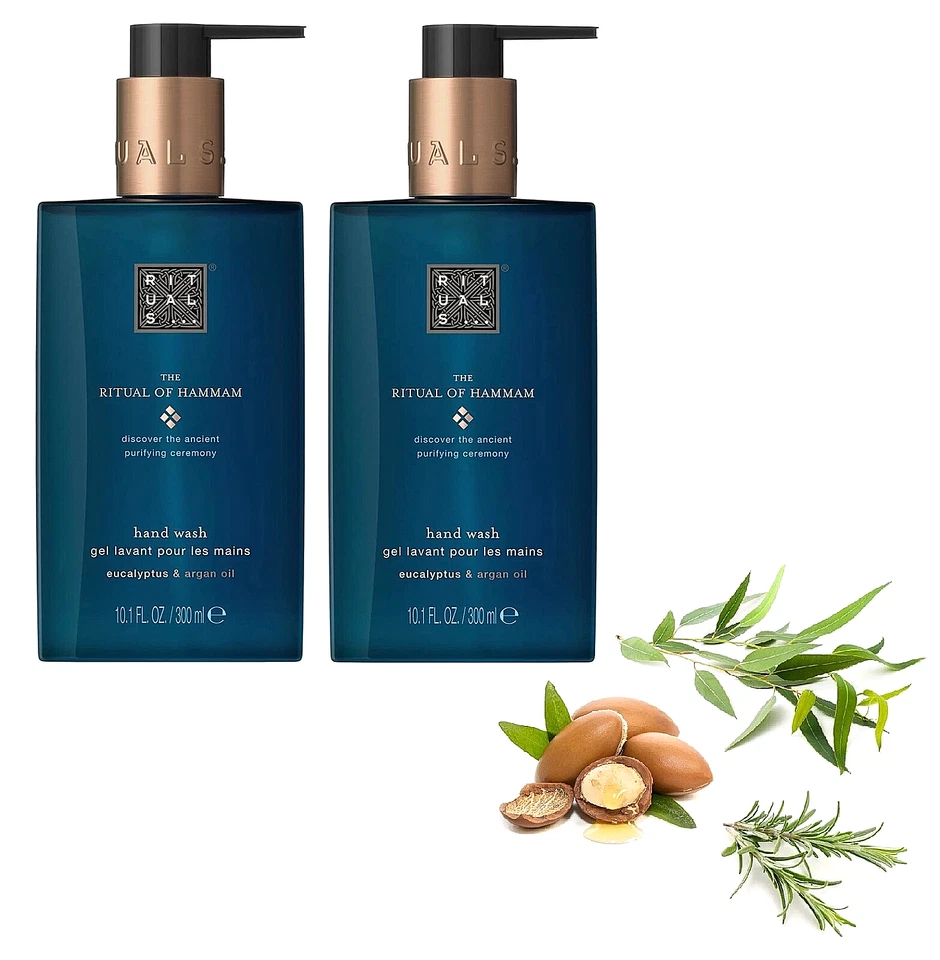 RITUALS HAMMAM 600 ml Hand-Wash Neu 2x 300ml Handseife Damen - Bild 1 von 1