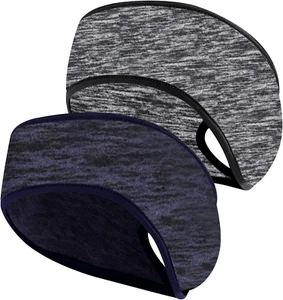 2 Stück Stirnband Laufstirnband Damen Fleece Kopfband Sport Ohrenwärmer Sportsti - Bild 1 von 7
