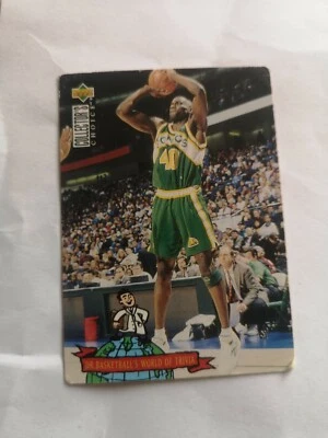 Carte Nba Upperdeck 94 95 Coolectors Choice Sonics #404 Shawn Kemp - Photo 1/2