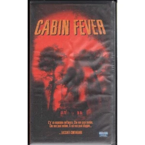 Cabin Fever VHS Eli Roth Univideo - 860999EVVVO Sealed - Bild 1 von 2