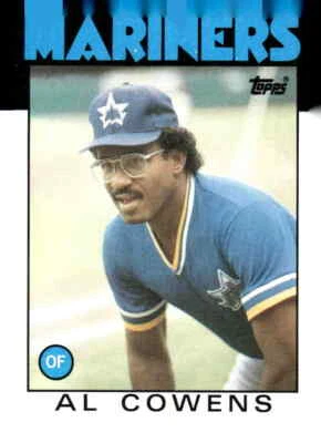 1986 Topps #92 Al Cowens - Image 1 of 2