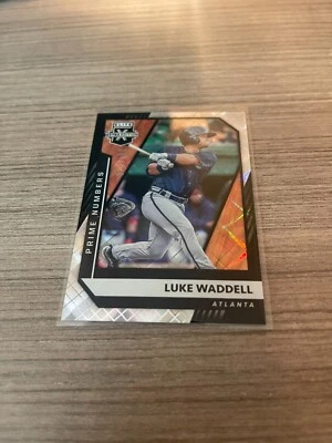 2021 Panini Elite Extra Edition Luke Waddell Prime Numbers /180 #157 - Image 1 of 2