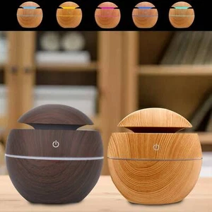 300ml Ultraschall Luftbefeuchter Diffuser USB Duftöl Humidifier LED Licht Aroma - Bild 1 von 14