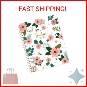 2024-2025 Academic Year Teacher Planner - Lesson Plan Book for Weekly & Monthly - Picture 1 of 2