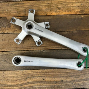 Vintage Shimano Deore XT FC-M730 Crank Set 175 mm Pantograph Crankset 1990s   A4 - Picture 1 of 13