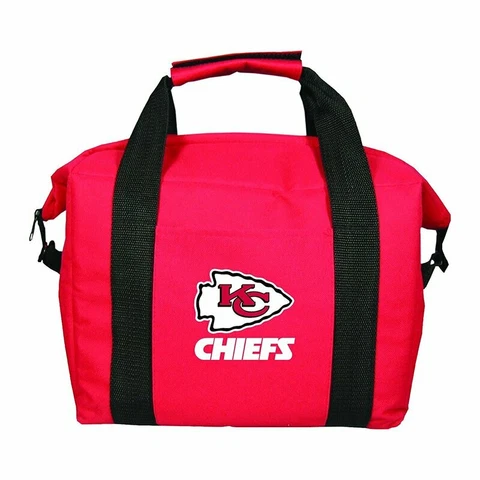Kansas City Chiefs Soft-Sided Cooler Insulated Tote 12pk NFL Cover