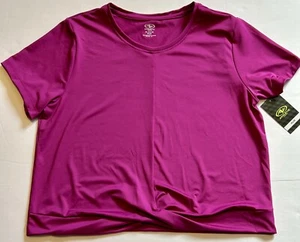 Athletic Works Girls Twist Front DriWorks Moisture Wick Tee XL (14-16) Plus NWT - Picture 1 of 8