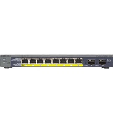 Netgear GS110TP-300NAS 8 Port Gigabit PoE Smart Switch 2 SFP Uplinks - Image 1 of 2