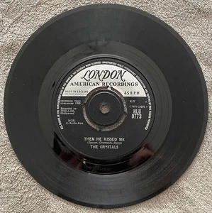 The Crystals – Then He Kissed Me / Brother Julius 7in Vinyl Record - Picture 1 of 2