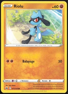 Carte Pokémon Riolu 071/159   Zénith Suprême Français - Imagen 1 de 2
