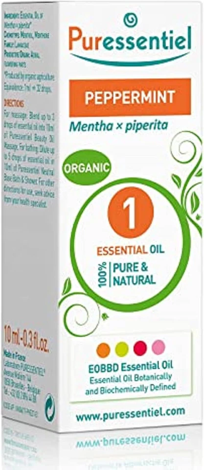 ️380424 Puressentiel Olio Essenziale Menta piperita Bio - 10 ml B0070x1pze