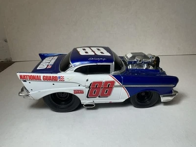 Muscle Machines Dale Earnhardt Jr National Guard 1957 Chevy 1/24 Diecast (READ) - Image 1 of 4