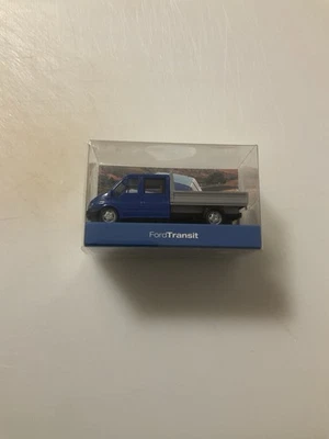 Ford Transit Pritsche Rietze H0 1:87 Modellauto Eisenbahn Modellbau Neu Ovp - Bild 1 von 4