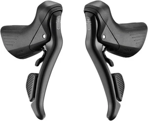 microSHIFT Sword Black Drop Bar Shifter/Brake Lever Set - 2x9-Speed, Ergonomic - Picture 1 of 1