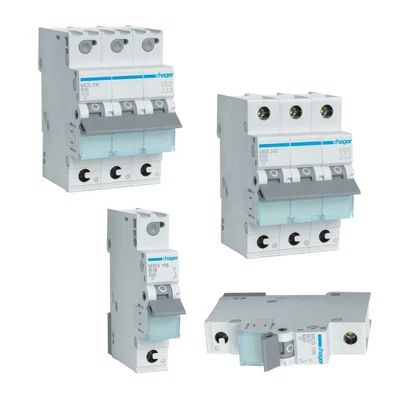 Disjoncteur à fusible Hager LS 1P 3P MBS Disjoncteur MCS 16A