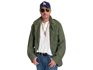 Medium Reg. Authentic 1980 US Army M-65 field jacket Military- Made by John Ownb - Imagen 1 de 10