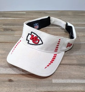 KC Kansas City Chiefs Visor Hat Jersey Knit Cap NFL Football New Era Strapback - Picture 1 of 18