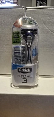Schick Hydro 3 лезвия ручка бритвы (1) и 20 картриджей защита от смазки - Изображение 1 из 4