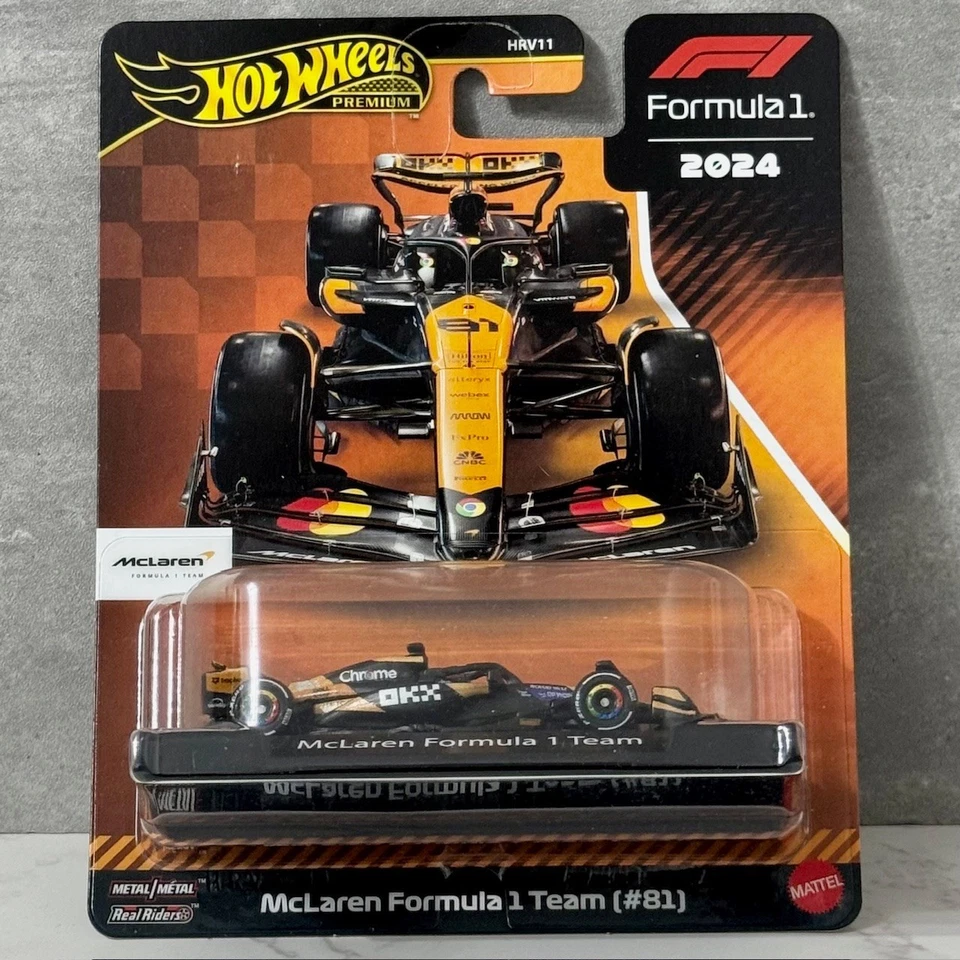 Hot Wheels McLaren Formula 1 Team #81 Oscar Piastri F1 Formula One Premium