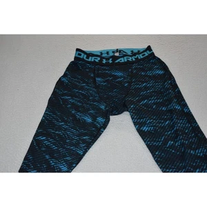 Under Armour Gym Pants Base Layer Mens Size Small Compression Stretch - Picture 1 of 7